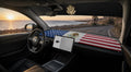 American Flag Edition Custom Dashboard Mat